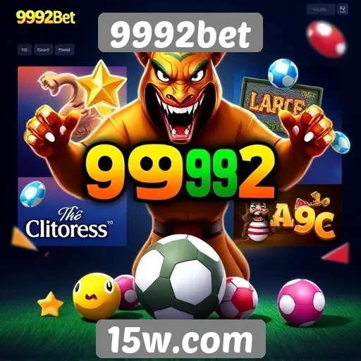 Variedade de jogos oferecidos pela 9992bet